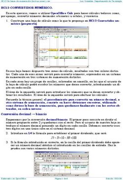 HC13 CONVERTIDOR NUMÉRICO.