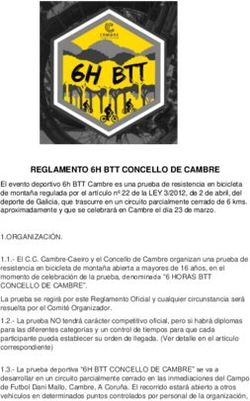 REGLAMENTO 6H BTT CONCELLO DE CAMBRE - Club Ciclista Cambre