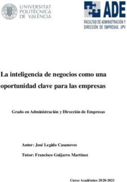 La inteligencia de negocios como una oportunidad clave para las empresas - Grado en Administraci&oacute;n y Direcci&oacute;n de Empresas Autor: Jos&eacute; Legido ...