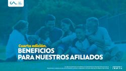 BENEFICIOS PARA NUESTROS AFILIADOS - Cuarta edición - Portia