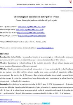 Ozonoterapia en pacientes con dolor pélvico crónico