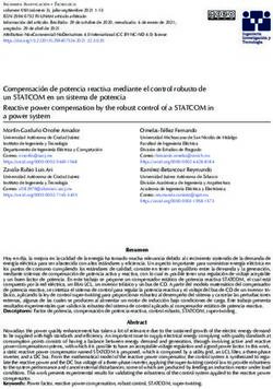 Compensaci&oacute;n de potencia reactiva mediante el control robusto de un STATCOM en un sistema de potencia Reactive power compensation by the robust ...