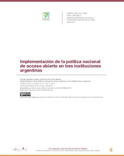Implementación de la política nacional de acceso abierto en tres instituciones argentinas - Redalyc