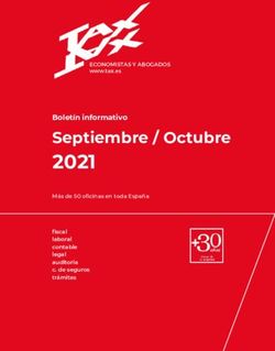 2021 Septiembre / Octubre - ECONOMISTAS Y ABOGADOS www.tax.es