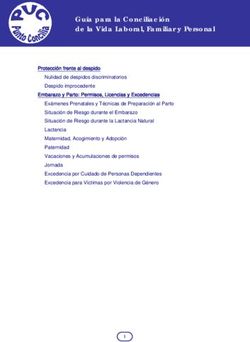 Guía para la Conciliación de la Vida Laboral, Familiar y Personal