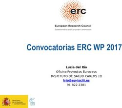 Convocatorias ERC WP 2017 - INSTITUTO DE SALUD CARLOS III Luc&iacute;a del R&iacute;o - Universidad P&uacute;blica de Navarra