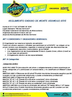 REGLAMENTO ENDURO DE MONTE HERMOSO 2015