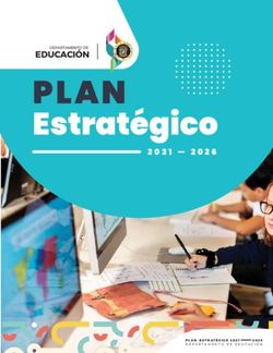 PLAN Estrat&eacute;gico 2021 2026 - Departamento ...