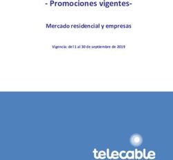 Promociones vigentes-Mercado residencial y empresas Vigencia: del 1 al 30 de septiembre de 2019 - Telecable