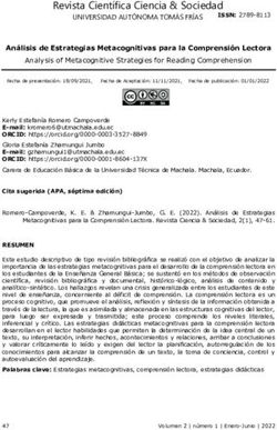 Revista Cient&iacute;fica Ciencia & Sociedad