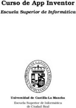 Curso de App Inventor - Escuela Superior de Informática - Universidad de Castilla-La Mancha