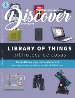 LIBRARY OF THINGS biblioteca de cosas - Free to Borrow with Your Library Card