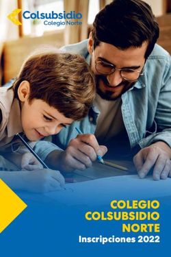 COLEGIO COLSUBSIDIO NORTE - Inscripciones 2022