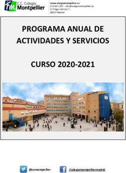 PROGRAMA ANUAL DE ACTIVIDADES Y SERVICIOS CURSO 2020 2021 - @comontpellier /colegiomontpelliermadrid