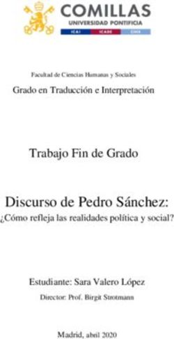 Discurso de Pedro S&aacute;nchez: C&oacute;mo refleja las realidades pol&iacute;tica y social? Trabajo Fin de Grado - Repositorio Comillas