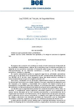 LEGISLACIÓN CONSOLIDADA - Ley 21/2003, de 7 de julio, de Seguridad Aérea.