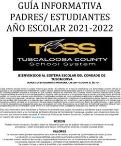 GU&Iacute;A INFORMATIVA PADRES/ ESTUDIANTES A&Ntilde;O ESCOLAR 2021-2022