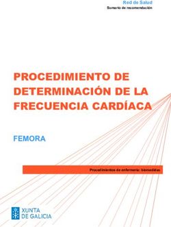 PROCEDIMIENTO DE DETERMINACI&Oacute;N DE LA FRECUENCIA CARD&Iacute;ACA - FEMORA - Red de Salud