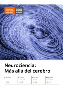 Neurociencia: M&aacute;s all&aacute; del cerebro - P. 02 P. 09 - Fundaci&oacute;n Bankinter