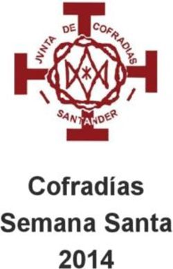 Cofradías Semana Santa 2014