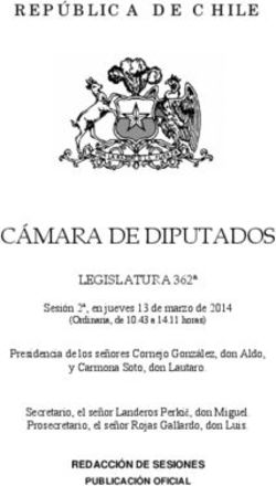 CÁMARA DE DIPUTADOS - REPÚBLICA DE CHILE