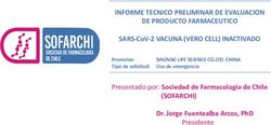 INFORME TECNICO PRELIMINAR DE EVALUACION DE PRODUCTO FARMACEUTICO SARS-COV-2 VACUNA (VERO CELL) INACTIVADO - INSTITUTO DE SALUD PÚBLICA DE ...