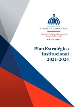 Plan Estratégico Institucional 2021-2024 - Comisión ...