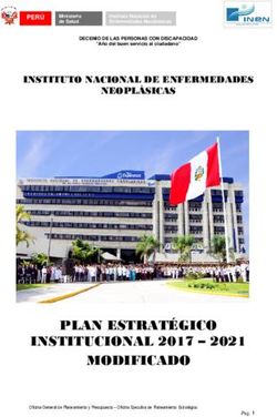 Plan Estrat Gico Institucional Modificado Inen