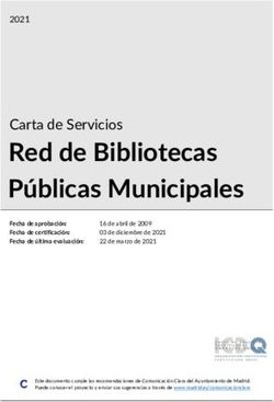 Red de Bibliotecas Públicas Municipales - Carta de Servicios 2021 - Ayuntamiento de ...
