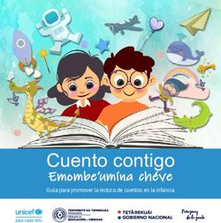 Cuento contigo Emombe'um&iacute;na ch&eacute;ve - Gu&iacute;a para promover la lectura de cuentos en la infancia - Cerlalc