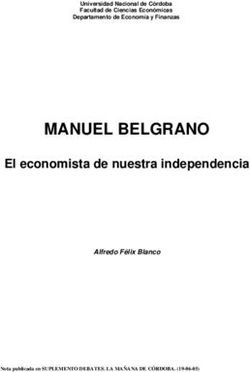 MANUEL BELGRANO El economista de nuestra independencia - Alfredo Félix Blanco