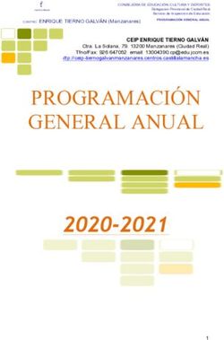 PROGRAMACIÓN GENERAL ANUAL 2020-2021 - CEIP Tierno ...