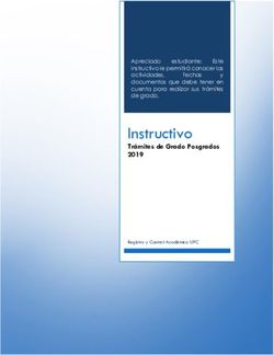 Instructivo Trámites de Grado Posgrados 2019 - Universidad Piloto de Colombia