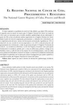 EL REGISTRO NACIONAL DE C'NCER DE CUBA. PROCEDIMIENTOS Y RESULTADOS