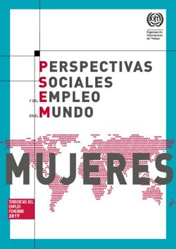 MUJERES TENDENCIAS DEL EMPLEO FEMENINO 2017 - ILO