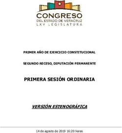 PRIMERA SESI&Oacute;N ORDINARIA VERSI&Oacute;N ESTENOGR&Aacute;FICA - congreso del estado de veracruz