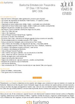 Bariloche Entretención Trasandina 07 Días / 06 Noches - BRC 008