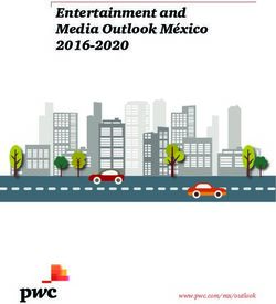 Entertainment and Media Outlook M&eacute;xico 2016-2020 - www.pwc.commx/outlook