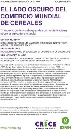 EL LADO OSCURO DEL COMERCIO MUNDIAL DE CEREALES
