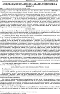 SECRETARIA DE DESARROLLO AGRARIO, TERRITORIAL Y - conorevi