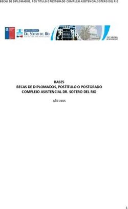 BASES BECAS DE DIPLOMADOS, POSTITULO O POSTGRADO COMPLEJO ASISTENCIAL DR. SOTERO DEL RIO - BECAS DE DIPLOMADOS, POS TITULO OPOSTGRADO COMPLEJO ...