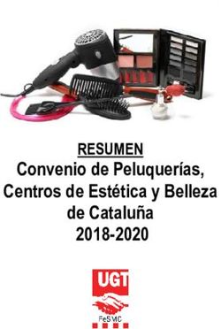 Convenio de Peluquerías, Centros de Estética y Belleza de Cataluña 2018-2020 - RESUMEN
