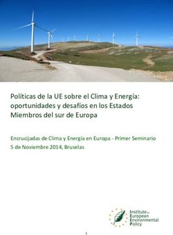 Políticas de la UE sobre el Clima y Energía: oportunidades y desafíos en los Estados Miembros del sur de Europa - Encrucijadas de Clima y Energía ...