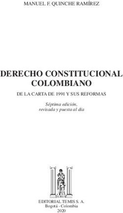 DERECHO CONSTITUCIONAL COLOMBIANO - MANUEL F. QUINCHE RAMÍREZ DE LA ...