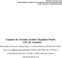 Conjunto de viviendas Zezinho Magalh&atilde;es Prado