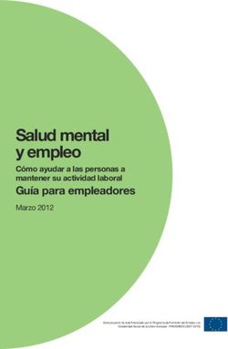 Salud mental y empleo - Guía para empleadores Cómo ayudar a las personas a mantener su actividad laboral