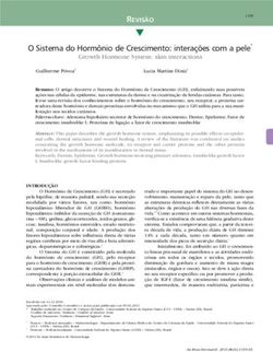 O Sistema do Horm&ocirc;nio de Crescimento: intera&ccedil;&otilde;es com a pele