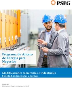 Programa de Ahorro de Energía para Negocios - Modificaciones comerciales e industriales