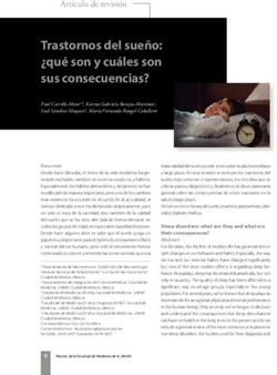 Trastornos del sueño: qué son y cuáles son sus consecuencias? - Semantic Scholar