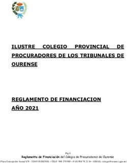 ILUSTRE COLEGIO PROVINCIAL DE PROCURADORES DE LOS TRIBUNALES DE OURENSE REGLAMENTO DE FINANCIACION AÑO 2021 - Ilustre ...